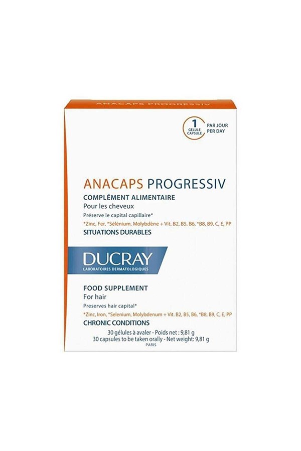 DUCRAY Anacaps Progressiv 30 Kapsül