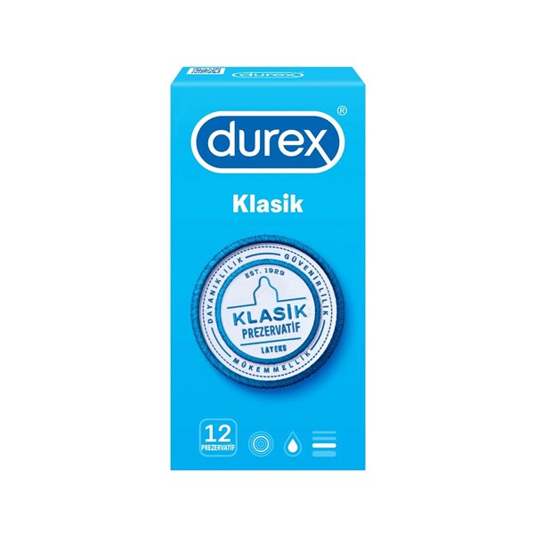 DUREX Klasik 12'li Prezervatif