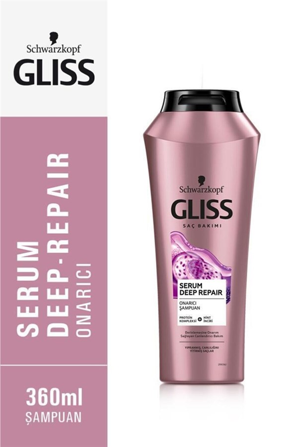 Gliss Serum Deep Repair Onarıcı Şampuan 360 Ml