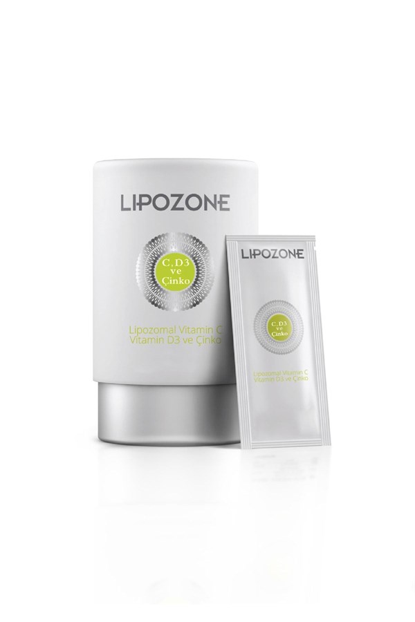 LIPOZONE Lipozomal Vitamin C Vitamin D3 Ve Çinko 5 ML 10 Sıvı Saşe