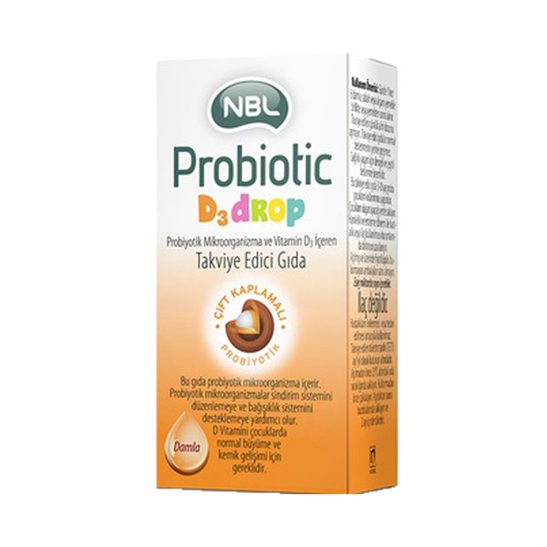 NBL Probiotic D3 Drop 7,5 ML Damla