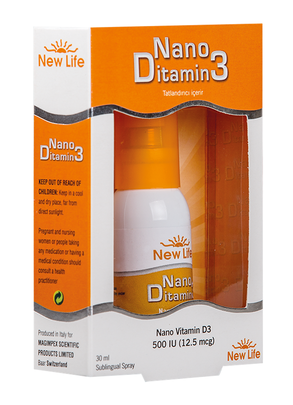 NEW LIFE Nano Ditamin 30 Ml Sprey 