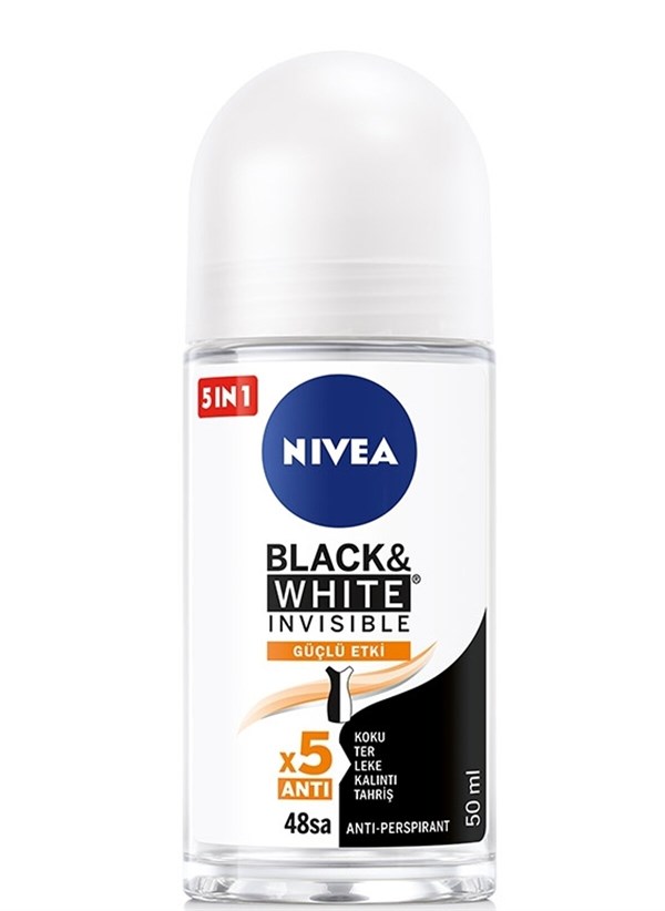 NIVEA Black & White Invisible Güçlü Etki Roll-on 50ml