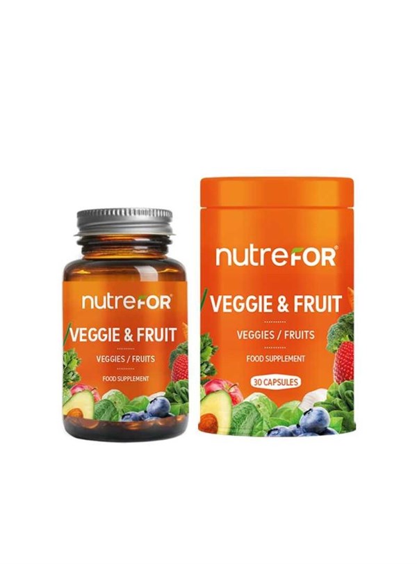 NUTREFOR Veggie & Fruit 30 Kapsül