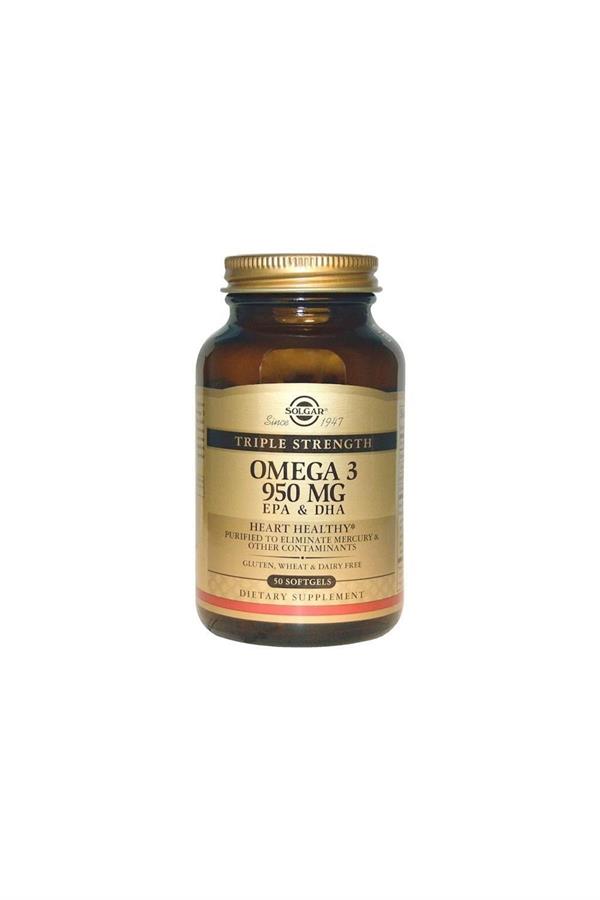 SOLGAR Omega 3 950 mg 50 Softjel Kapsül