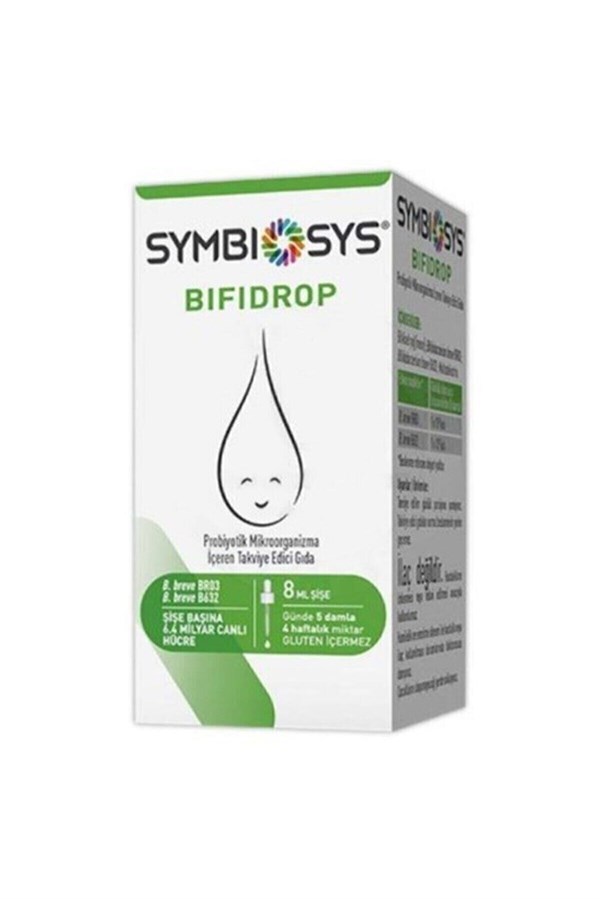 SYMBIOSYS Bifidrop Probiyotik 8 Ml Damla