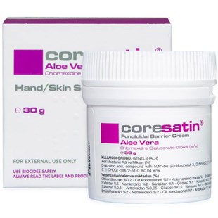 CORESATIN Aloe Vera Barrier Cream Mor 30gr | Farma Ucuz