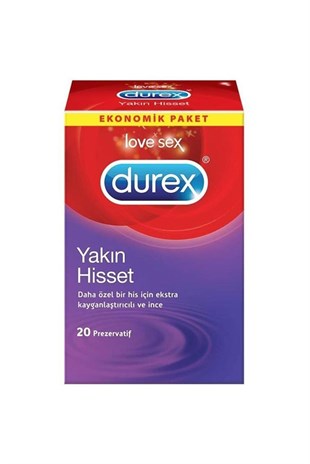 DUREX Yakın Hisset 20 li Prezervatif