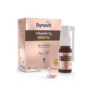 DYNAVIT Vitamin D3K2 Takviye Edici Gıda Sprey 10 ml