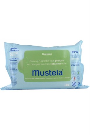 MUSTELA Eco Cleansing Wipes 60 adet