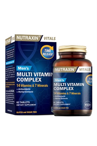 NUTRAXIN Mens Multi Vitamin Complex 60 Tablet 