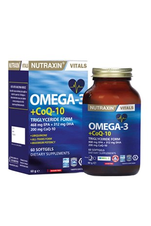 NUTRAXIN Omega-3 +CoQ-10 