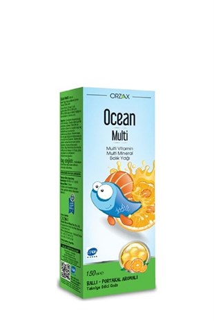 OCEAN Multi Vitamin ve Balık Yağı 150 ml