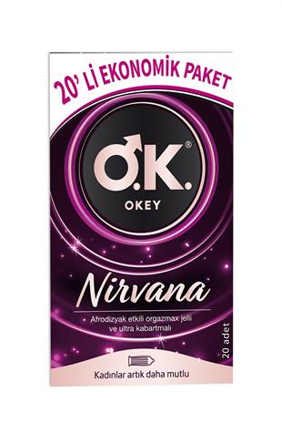 OKEY Nirvana 20'li Prezervatif Ekonomik