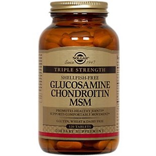 SOLGAR Glukosamine Chondroitin MSM 120 Tablet