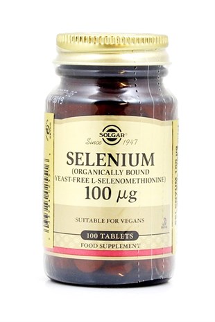 Solgar Selenium 100 mcg 100 Tablet 