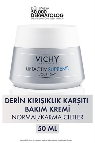 VICHY Lifactiv Supreme Night Kırışıklık Karşıtı Gece Bakım Kremi 50 ml
