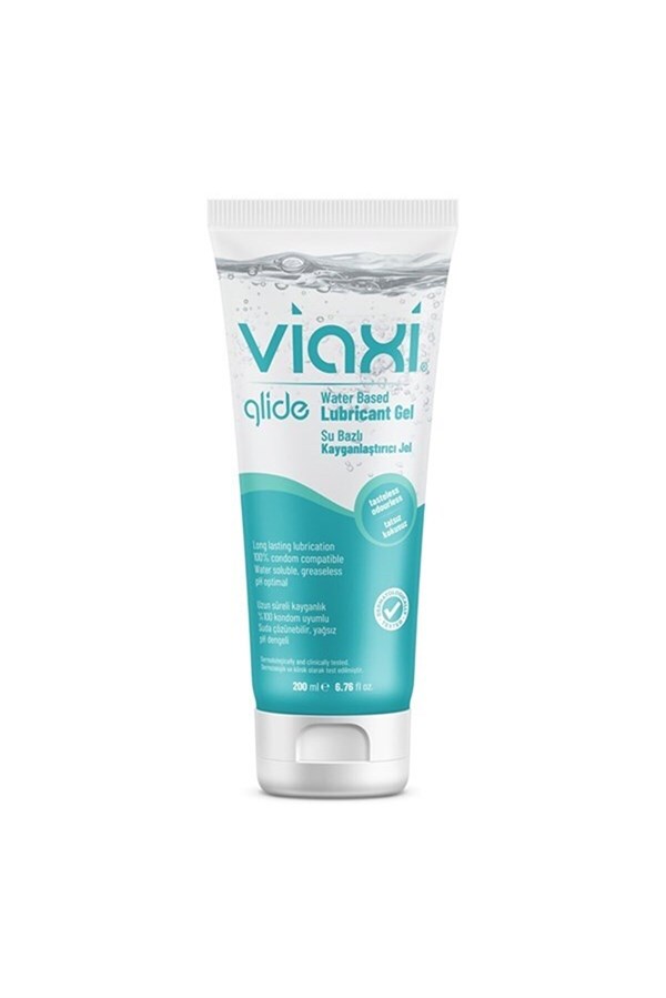 VIAXI Glide Su Bazlı Kayganlaştırıcı Jel Sade 200 ml