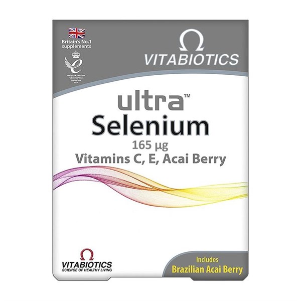 VITABIOTICS Ultra Selenium 165mcg 30 Tablet