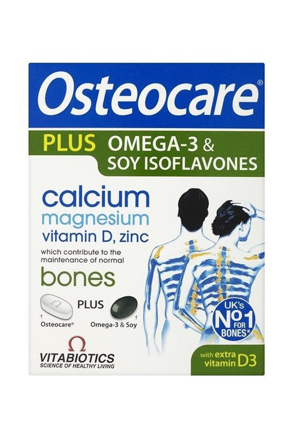 Vitabiotics_Osteocare_Plus Omega 3 Takviye Edici Gıda 84 Tablet