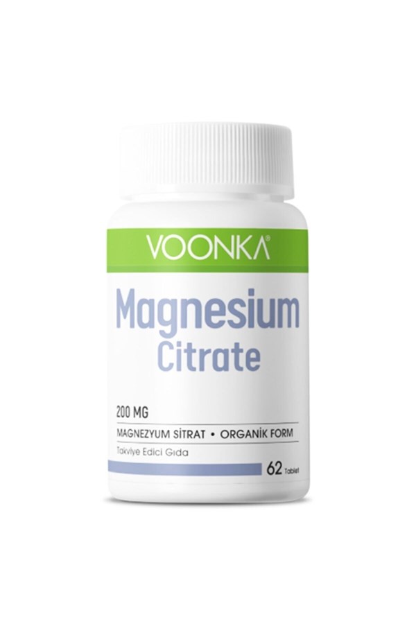 VOONKA Magnesium Citrate 200mg 62 Tablet