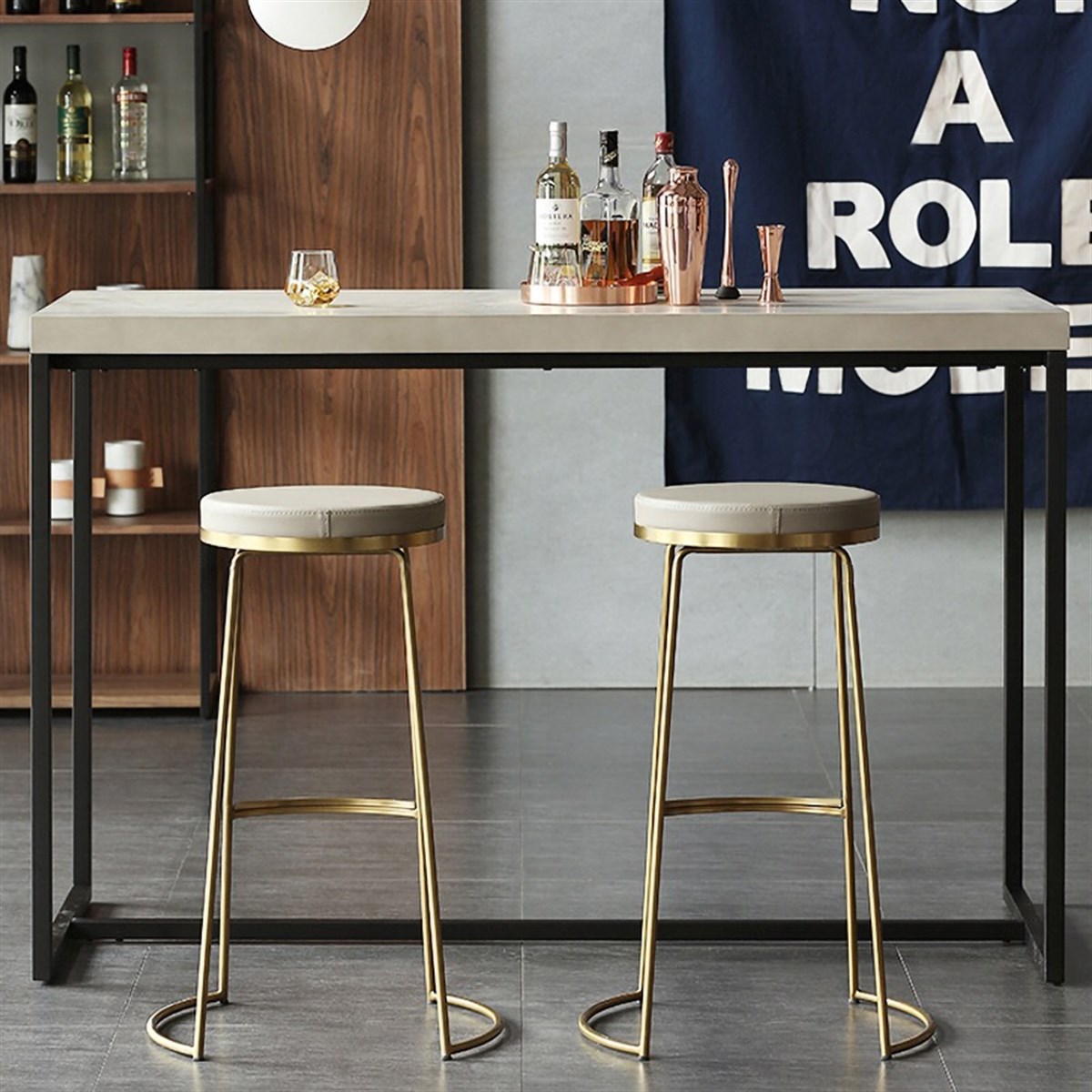 Püff Modern Tasarım Bar Sandalyesi | Püff Konsept