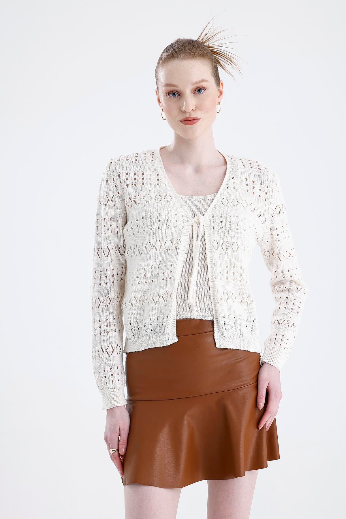 Yazlık İkili Triko Takım