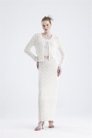 Yazlık Üçlü Triko Takım