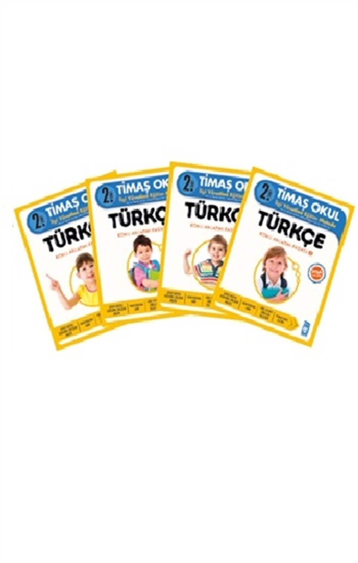2. Sınıf Türkçe Konu Anlatımı (4 Kitap Fasikül)