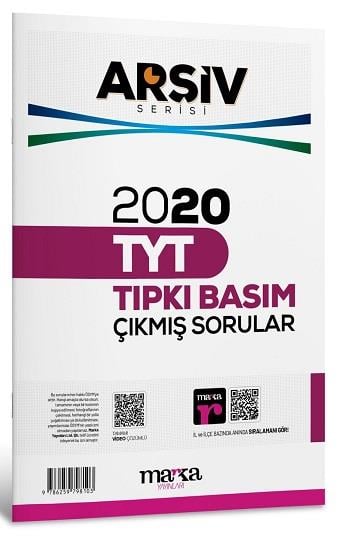 2020 TYT ARŞİV SERİSİ Tıpkı Basım Çıkmış Sorular Tamamı Video Çözümlü
