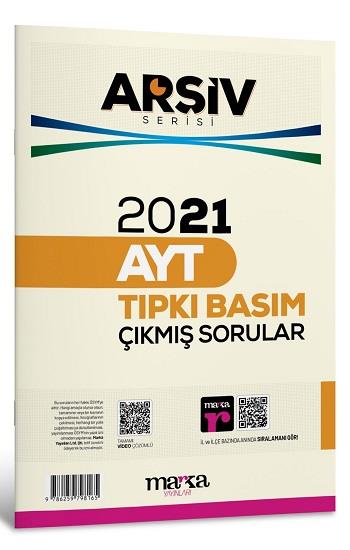 2021 AYT ARŞİV SERİSİ Tıpkı Basım Çıkmış Sorular Tamamı Video Çözümlü