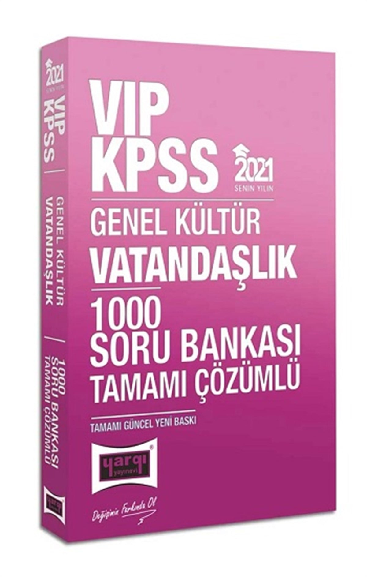2021 KPSS VIP Vatandaşlık Tamamı Çözümlü 1000 Soru Bankası