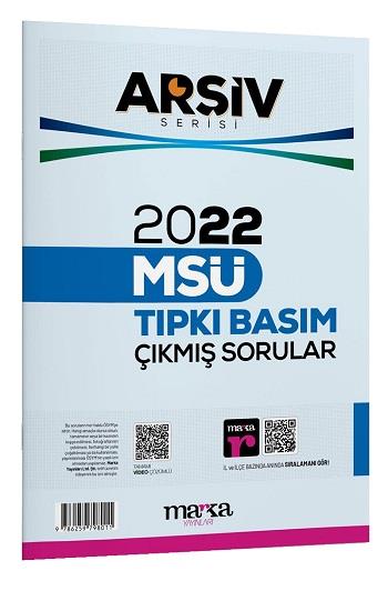 2022 MSÜ ARŞİV SERİSİ Tıpkı Basım Çıkmış Sorular Tamamı Video Çözümlü