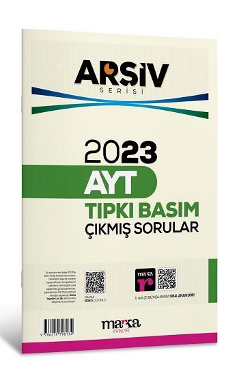 2023 AYT ARŞİV SERİSİ Tıpkı Basım Çıkmış Sorular Tamamı Video Çözümlü