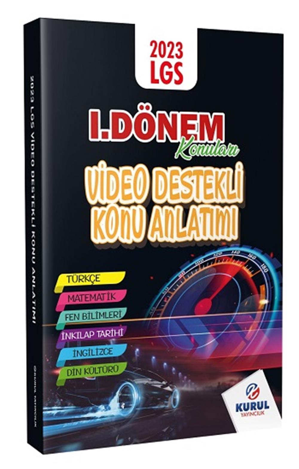 2023 LGS 1.Dönem Konuları Tüm Dersler Video Destekli Konu Anlatımı