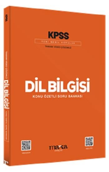 2024 KPSS Dil Bilgisi Konu Özetli Yeni Nesil Soru Bankası Tamamı Video Çözümlü (Ciltli)