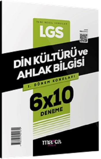 2024 LGS 1.Dönem Konuları Din Kültürü ve Ahlak Bilgisi 6 Deneme