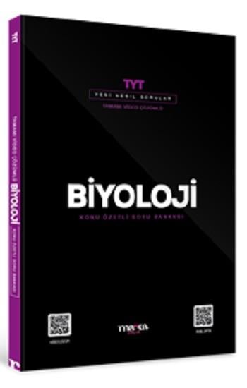 2024 TYT Biyoloji Konu Özetli Yeni Nesil Soru Bankası Tamamı Video Çözümlü  (Ciltli)