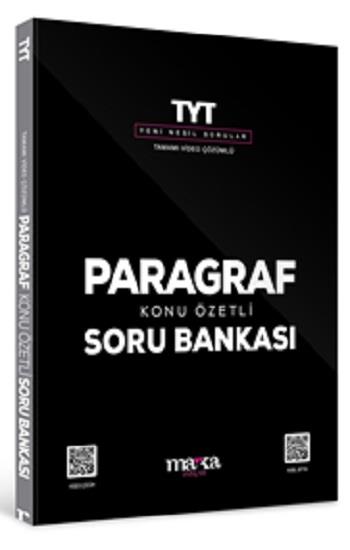 2024 TYT Paragraf Konu Özetli Yeni Nesil Soru Bankası Tamamı Video Çözümlü (Ciltli)
