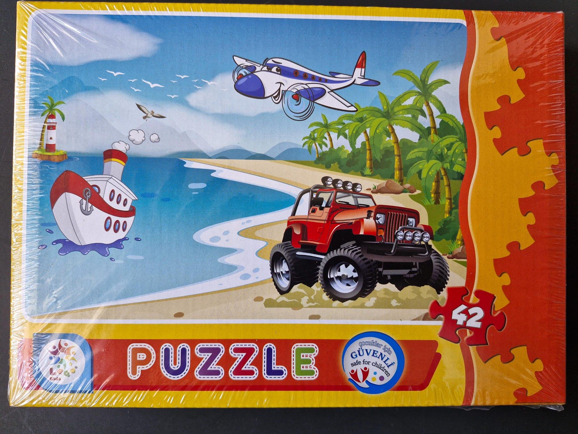 42 Parça Puzzle , Laço Kids , Laço Kids , 8681689371432 ,