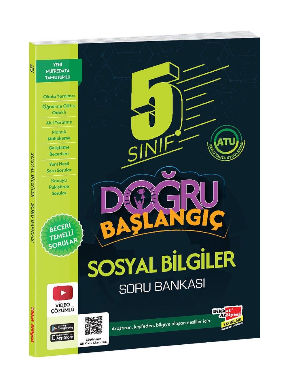 5. Sınıf Doğru Başlangıç Sosyal Bilgiler Soru Bankası | Yeni Nesil Soru Bankası