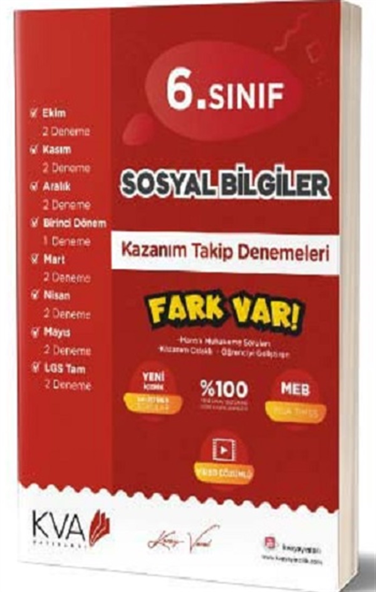 6. Sınıf Sosyal Bilgiler Fark Var Kazanım Takip Denemeleri