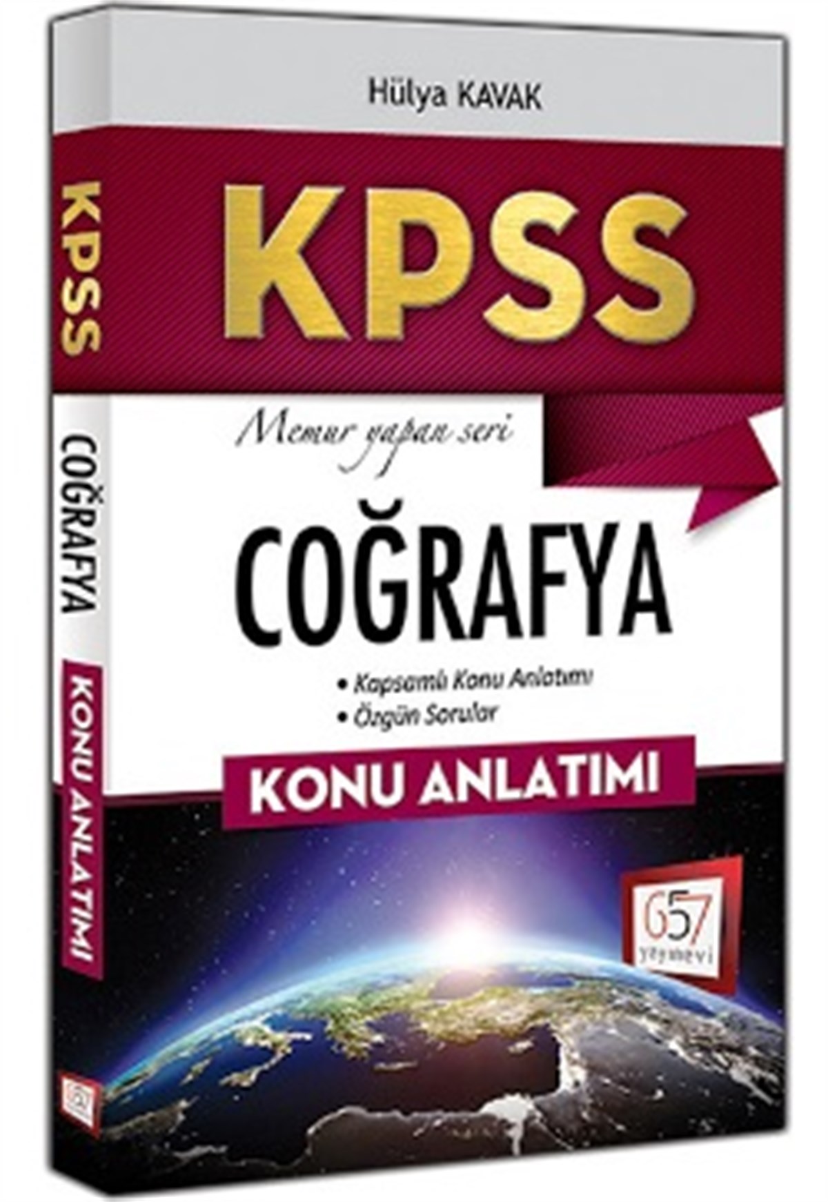 657 Yayınları 2018 KPSS Coğrafya Konu Anlatımı