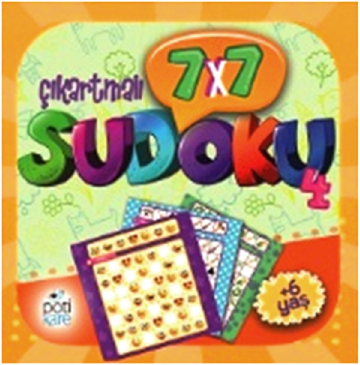 7x7 Çıkartmalı Sudoku 4