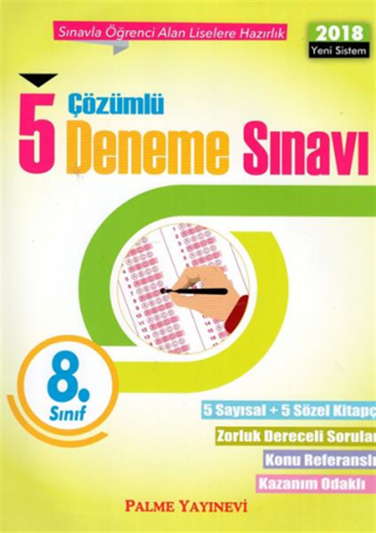 8. Sınıf Çözümlü 5 Deneme Sınavı