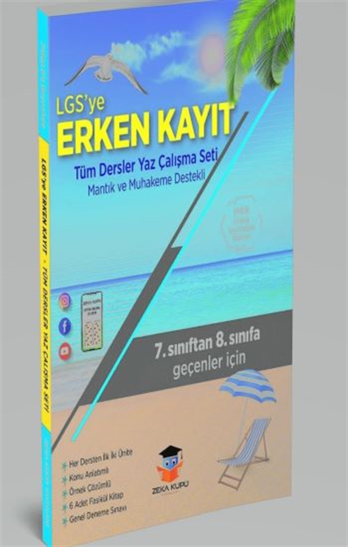8. Sınıf LGS`ye Erken Kayıt Tüm Dersler Yaz Çalışma Seti