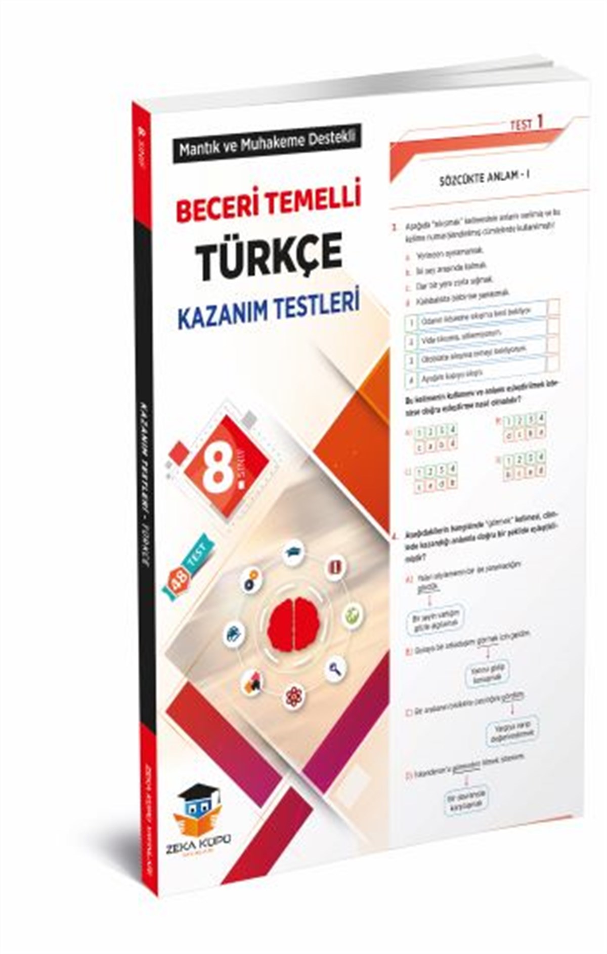 8.Sınıf Beceri Temelli Türkçe Tarihi Kazanım Testleri