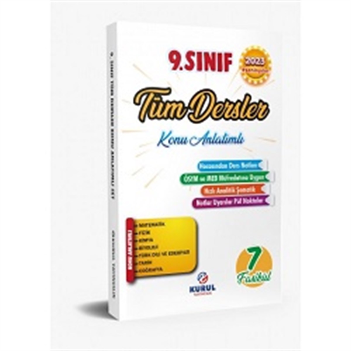 9.Sınıf Tüm Dersler Konu Anlatımlı Set