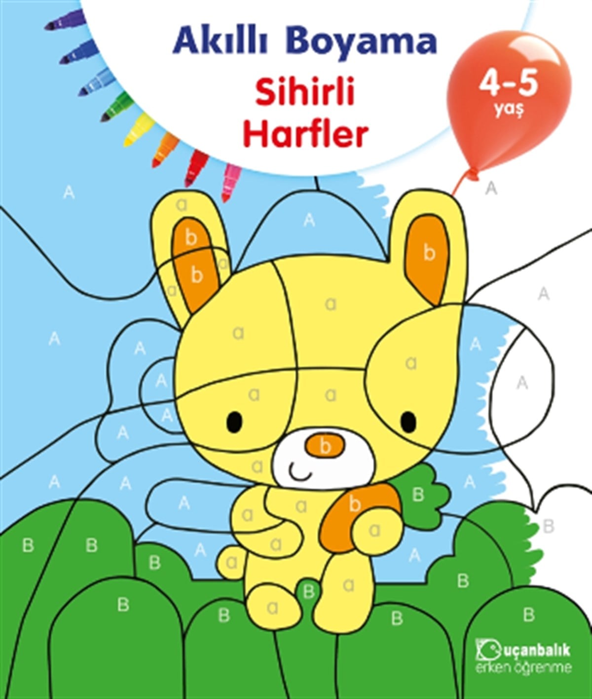 Akıllı Boyama - Sihirli Harfler 4-5 Yaş