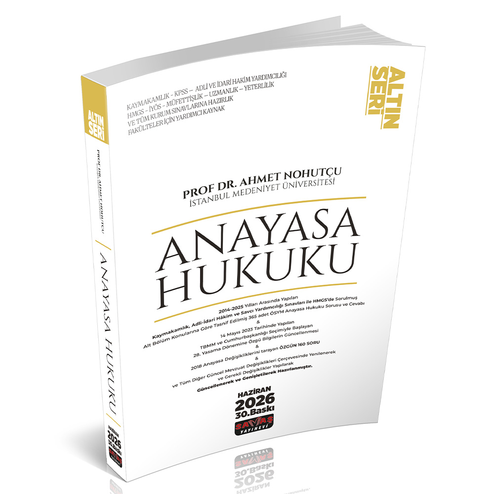Anayasa Hukuku Konu Anlatımı
